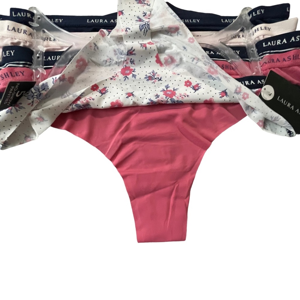 Laura Ashley 5 pack No-show panties Size Large - Picture 7 of 15
